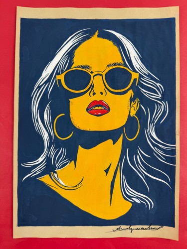 Andy warhol disegno carta - warhol,