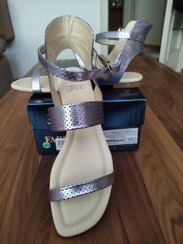 Sandalo fabi italy viola - sandalo, n.39