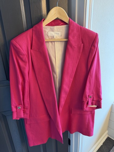 Blazer giacca lino - donna, zara