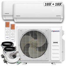 36000 BTU Dual Split 3-Ton