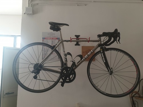Bici corsa titanio - da,