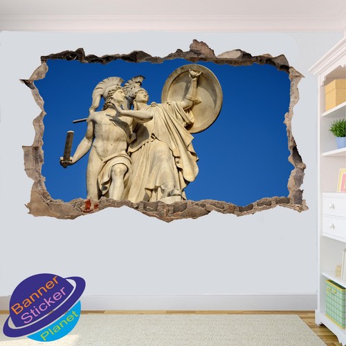 Adesivo murale athena monument - athena,