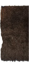Tappeto  pelo lungo colore marrone misura 150×90cm per salotto  usato