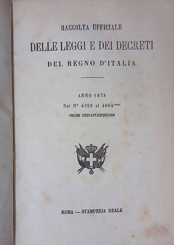 Raccolta ufficiale delle leggi