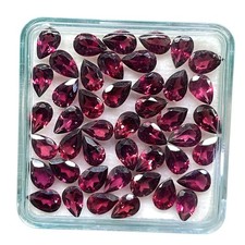 Lotto 25 pezzi granato