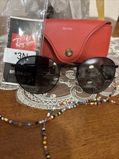 Ray-Ban Occhiali da Sole RB3447 Round metal Personaliz. Cover Martina come nuovi