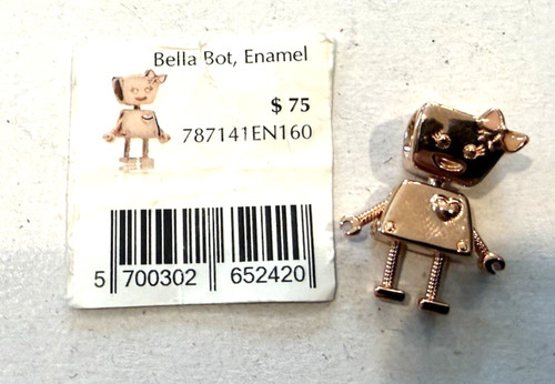 Charm smaltato pandora bella - charm,