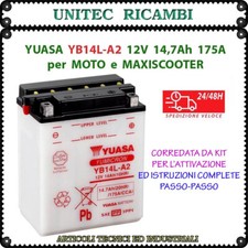 YUASA YB14L-A2 Batteria moto