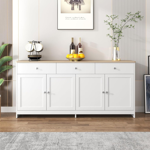 Credenza con venature - credenza, legno