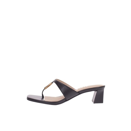Guess sandalo pelle - pelle, nero