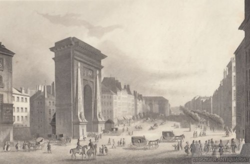 Porte denis boulevards - porte, st.