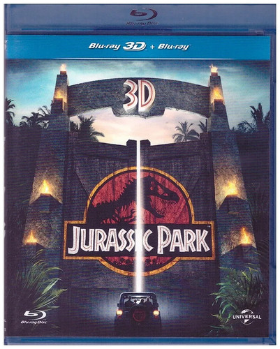 Jurassic park blu ray 2d - 3d,