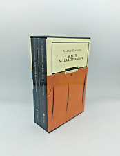 "SCRITTI SULLA LETTERATURA 2 volumi" Andrea Zanzotto, Mondadori 2001