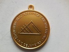 medaglia azienda elettrochimica Pan Americana Rio de Janeiro