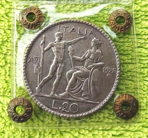Lire 1928 littore - 20,