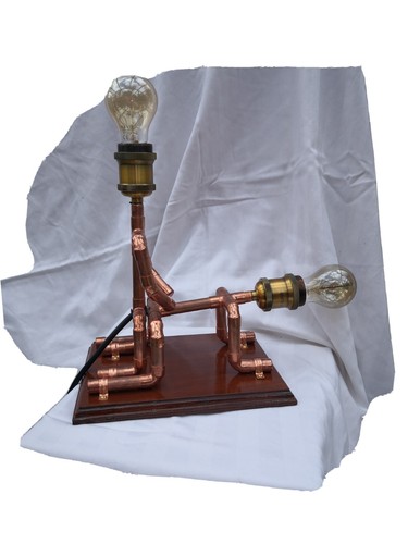 Lampada fatta mano pipa - fatta, in