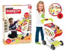 Carrello Spesa Giocattolo Carrello Supermarket per Bambini con Frutta Verdura