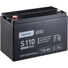 Batteria AGM 12V 110Ah Deep