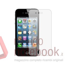 Pellicola in VETRO VETRINO TEMPERATO per Apple iPhone 4 4S