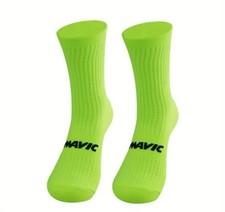 Coppia Calzini Ciclismo Verde