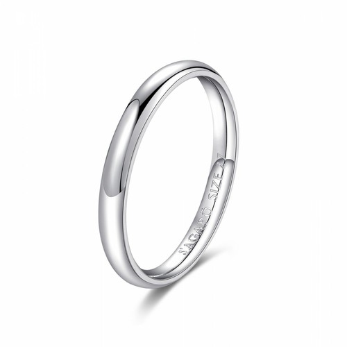 Anello uomo acciaio - da,