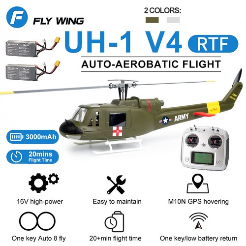 Fly wing huey - uh-1, m10