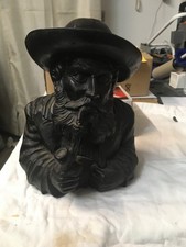 mezzo busto in legno scultura