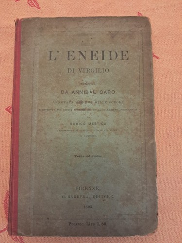 Eneide virgilio tradotta - virgilio,