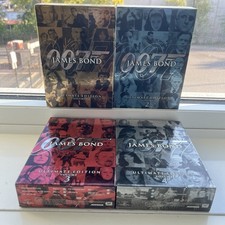 James Bond: 007 Ultimate Edition | 20 Movies DVD Box Set | Vol 1-4 | Like New