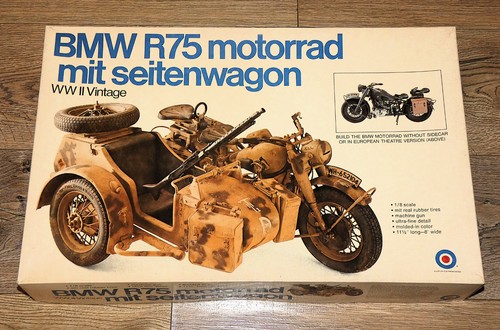 Moto bmw r75 - con, carro