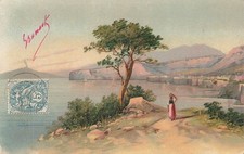 CP ILLUSTREE PAYSAGE ITALIEN 