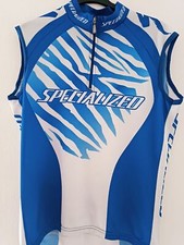 maglia SMANICATO GILET CANOTTA ciclismo originale team SPECIALIZED  tg XL