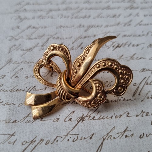 Spilla vintage placcata - , in