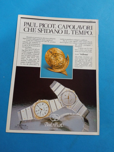 Pubblicita 1983 orologio - pubblicita',