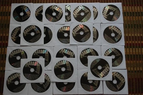 Cdg karaoke music set - 27, lot