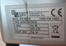 Affettatrice Professionale Minerva Omega 370 ASE K