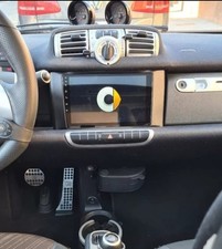 Autoradio Smart 451 2006 - 2014 CarPlay Android 14 Wi-Fi 5G QLED RDS DSP GPS TV 