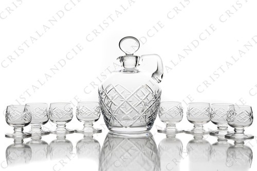 Service liqueur taillé - à,