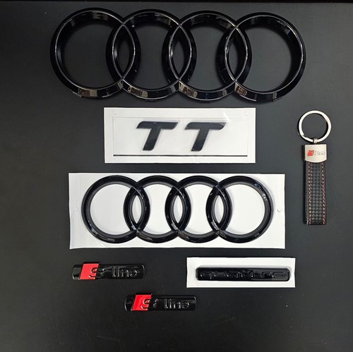 Kit completo loghi audi mk2 - kit,