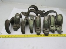 Elcor 3-1/2" cinghia per condotto in ferro malleabile un foro lotto di 11