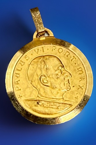 Medaglia religiosa vintage
