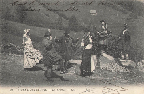 Types auvergne bourree - bourree,