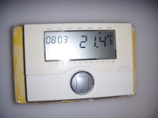 VIMAR 01910 CRONOTERMOSTATO BIANCO A BATTERIA GIORNALIERO SETTIMANALE COME NUOVO