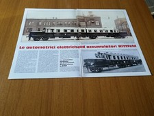 1989 LE AUTOMOTRICI ELETTRICHE AD ACCUMULATORI WITTFELD KPEV DR DISEGNI TECNICI