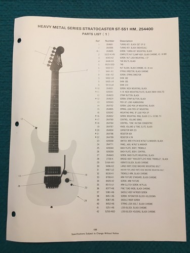 1987 vintage fender heavy - 1987,