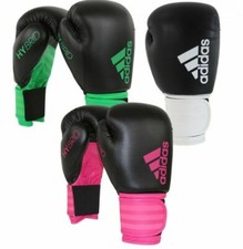 Guanti da boxe adidas ibridi 100 boxe donna bambini fitness guanti da boxe