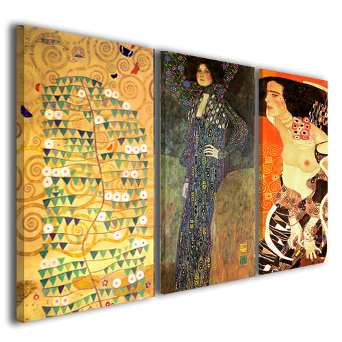 Stampa tela gustav klimt xi - gustav,