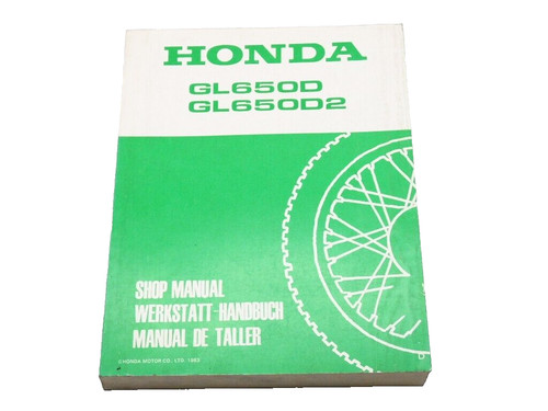 Honda gl650d manuale - honda,