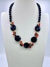 ??Collana in Onice Sfaccettato