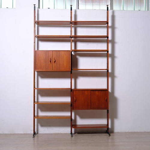 Libreria teak design anni - libreria, in